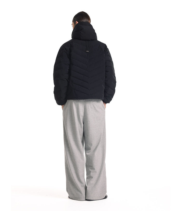 V-Shaped Lightweight Down Jacket