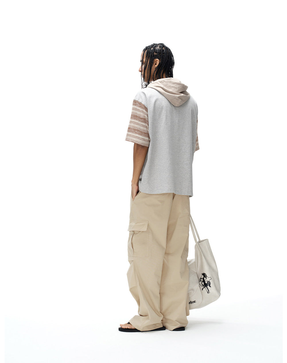 Hooded Embroidered Shirt