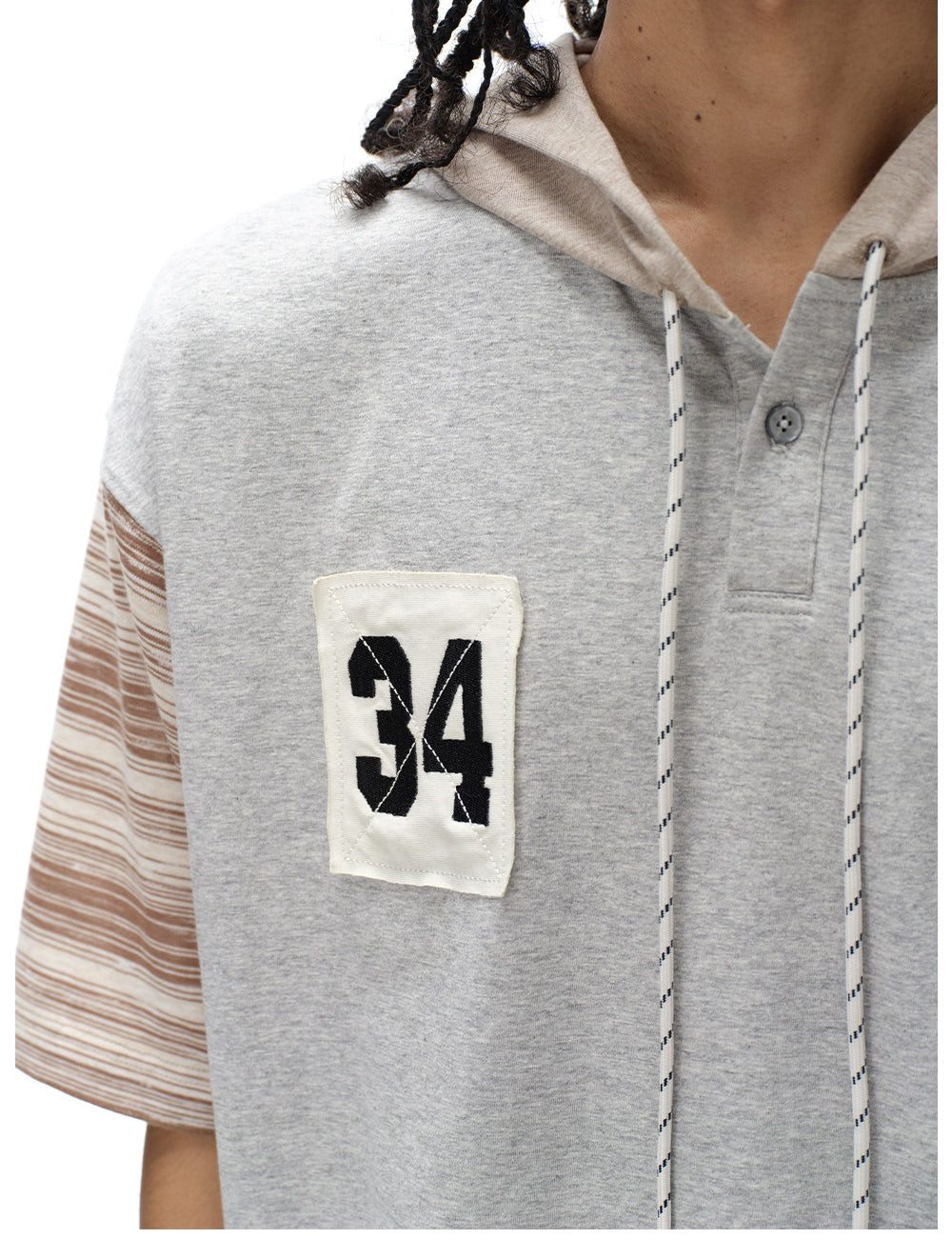 Hooded Embroidered Shirt
