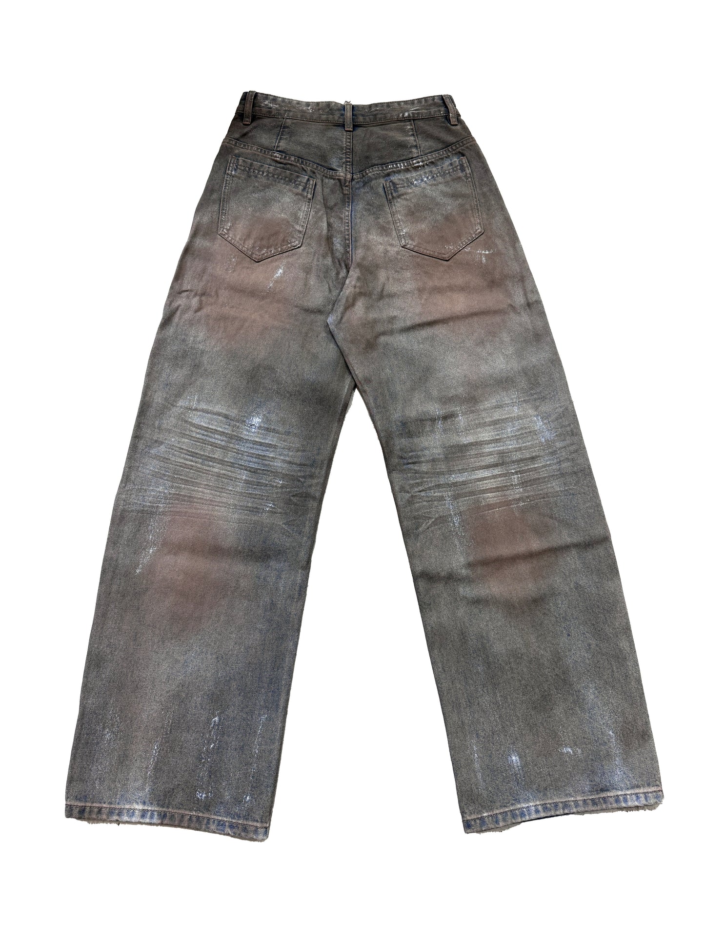Wishbone Wash Baggy Jeans