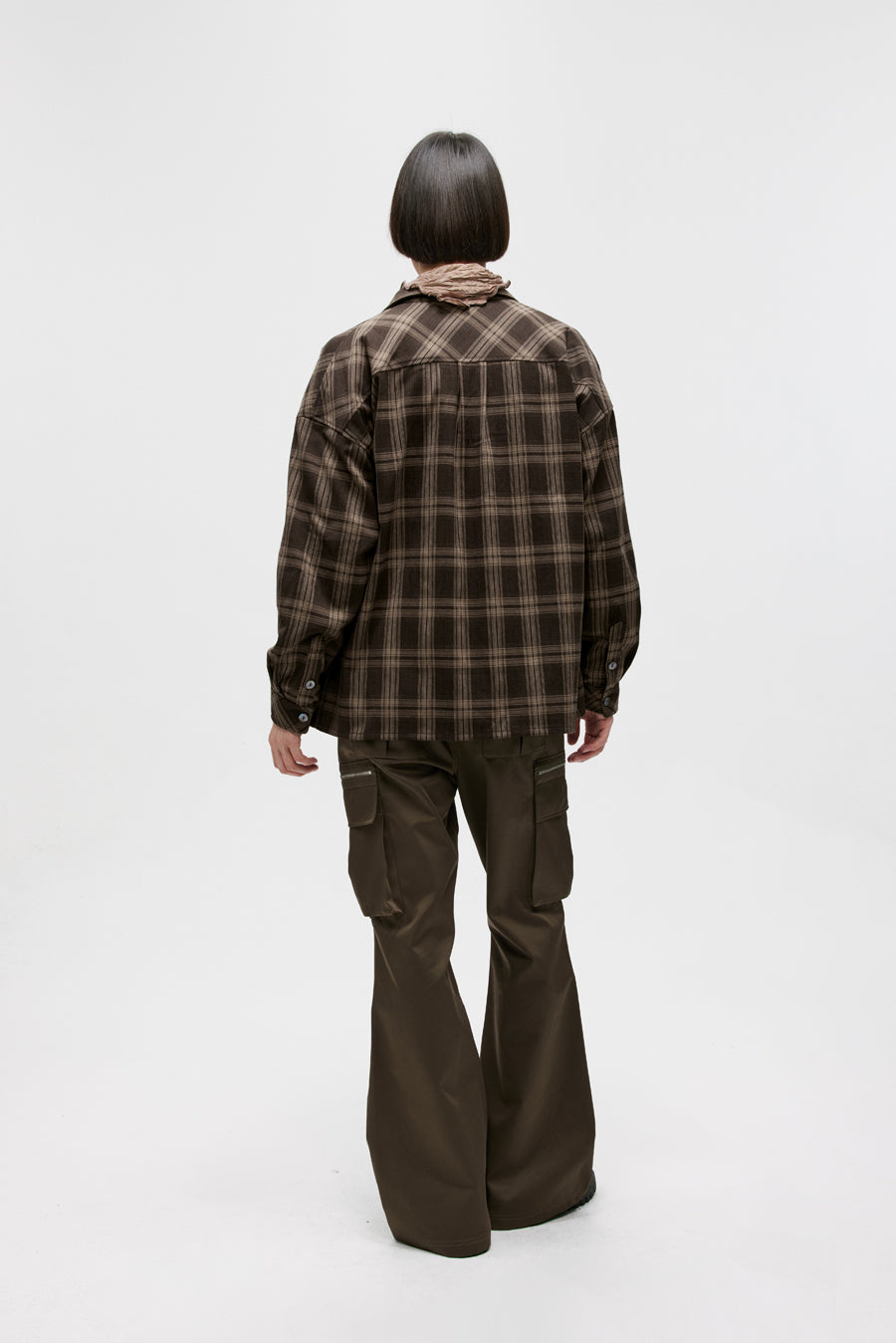 Retro Casual Plaid Pocket Shirt