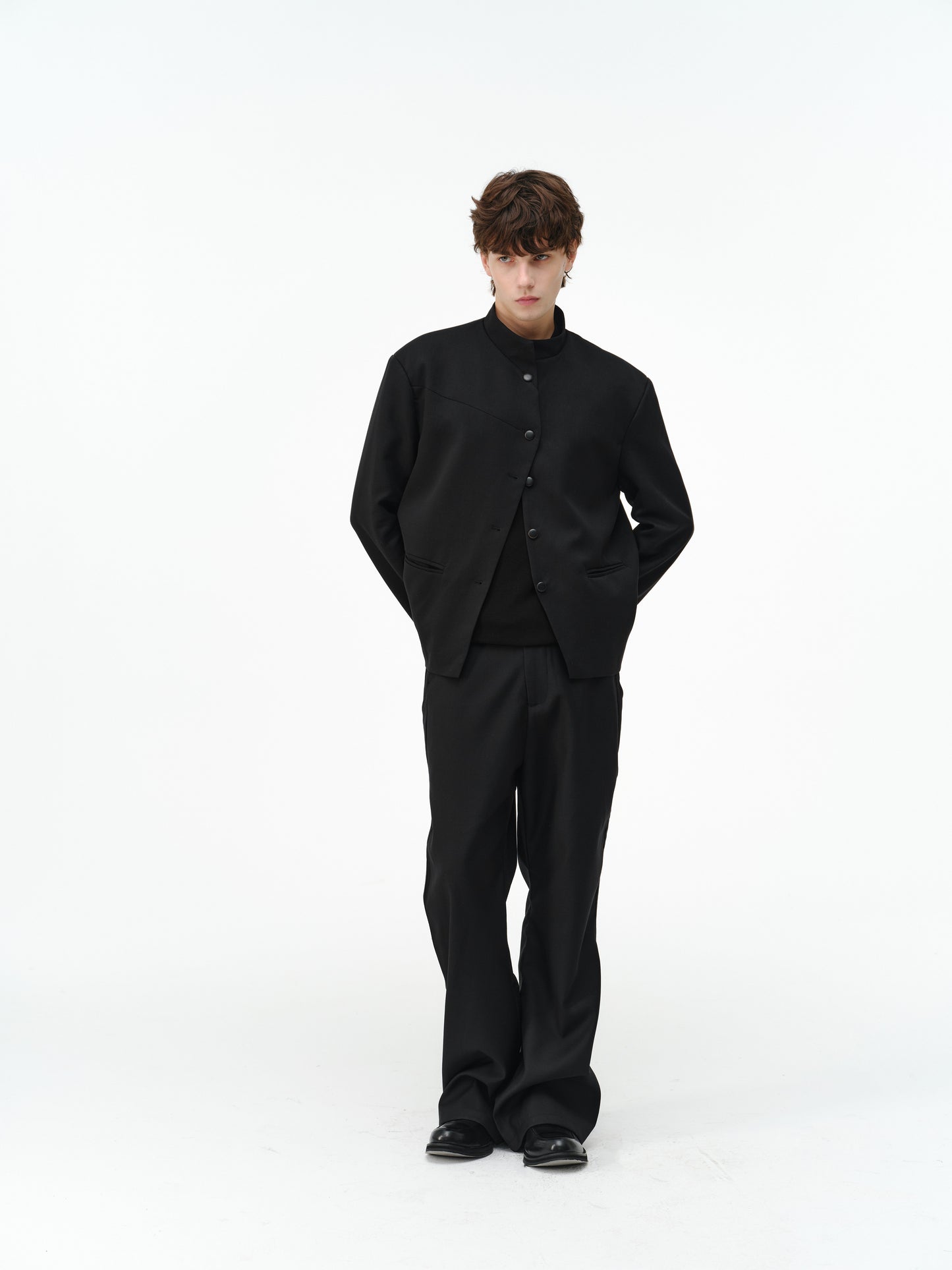Custom-made stand-collar jacket