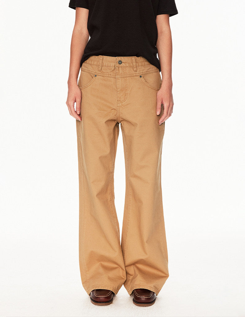 Loose-fit casual pants