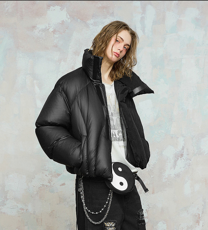 High Collar Down Jacket