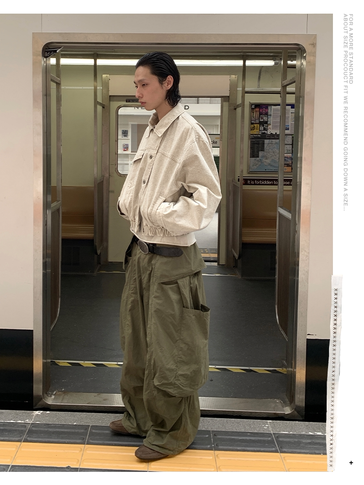 Oversized Wide-Leg Pants