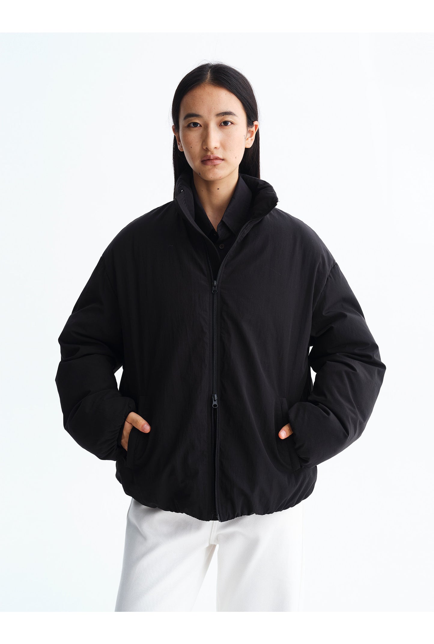 Stand Collar Warm Cotton Jacket