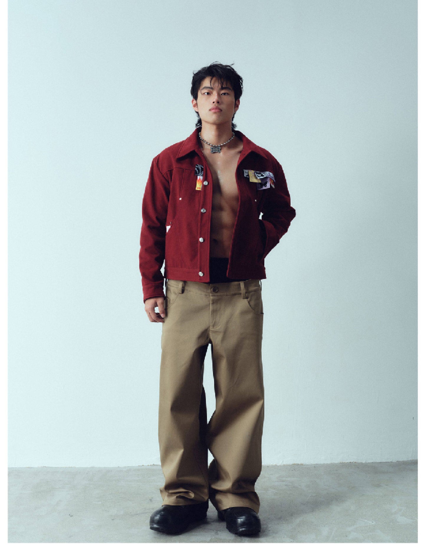 Retro Workwear Short Jacket