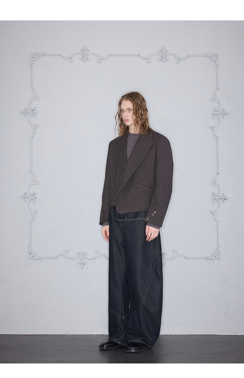 Herringbone Casual Jacket