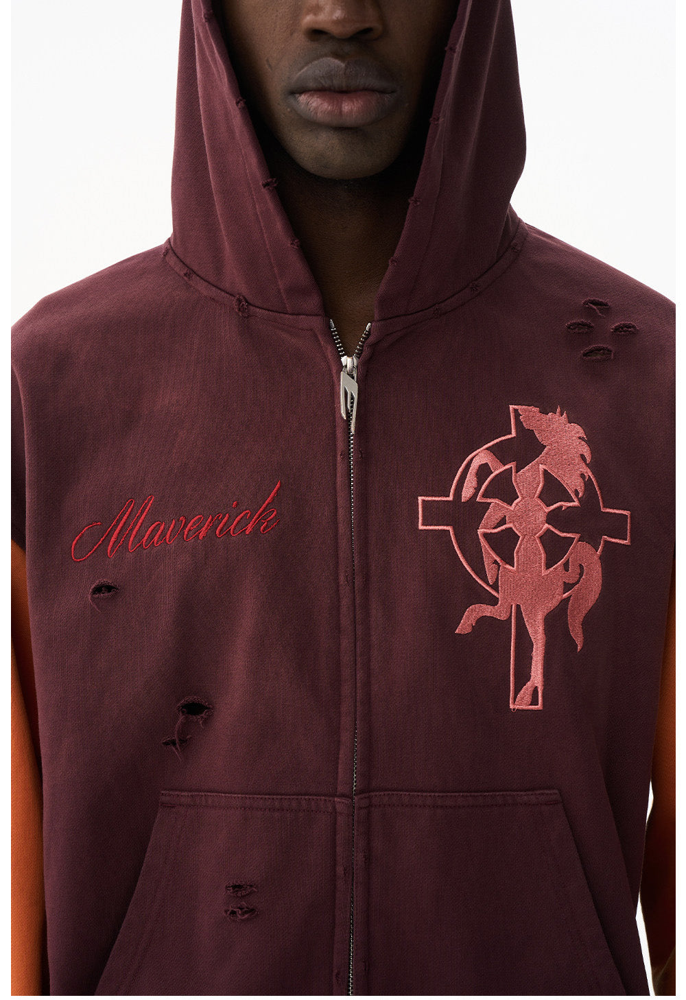 Wash-processed Loose-fit Casual Sweatshirt