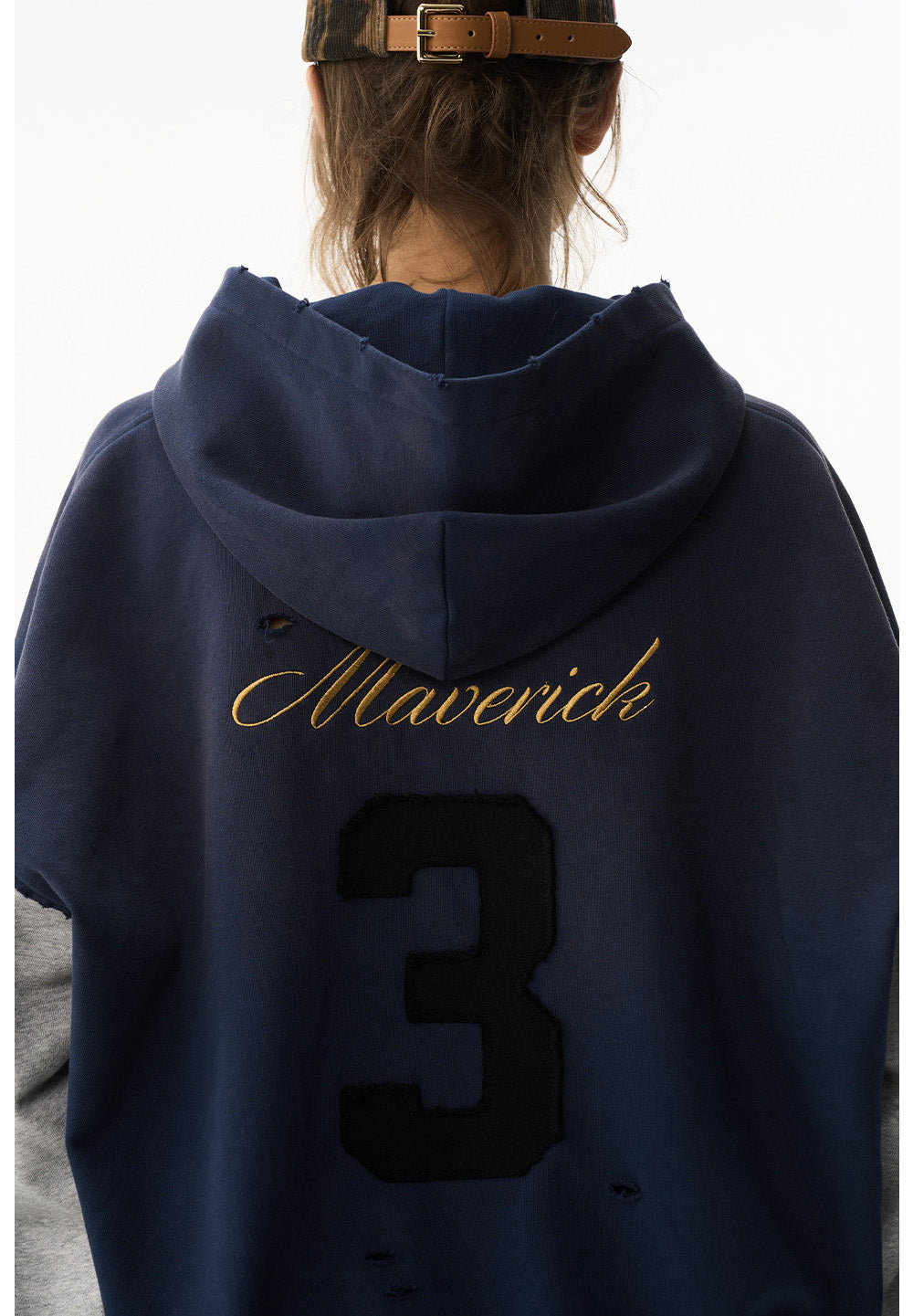 Wash-processed Loose-fit Casual Sweatshirt