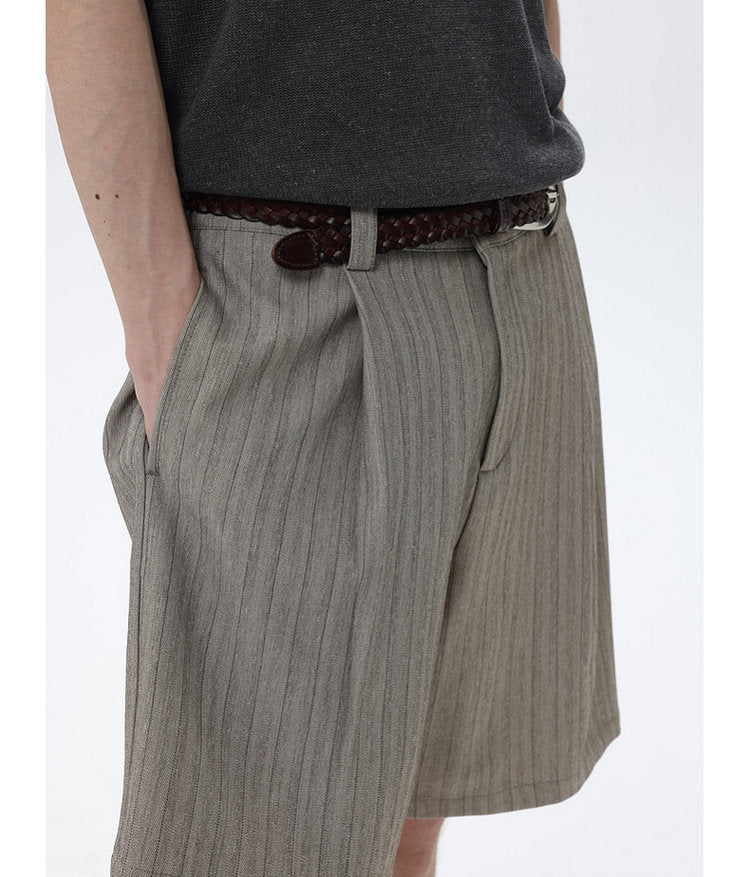 Casual Striped Shorts