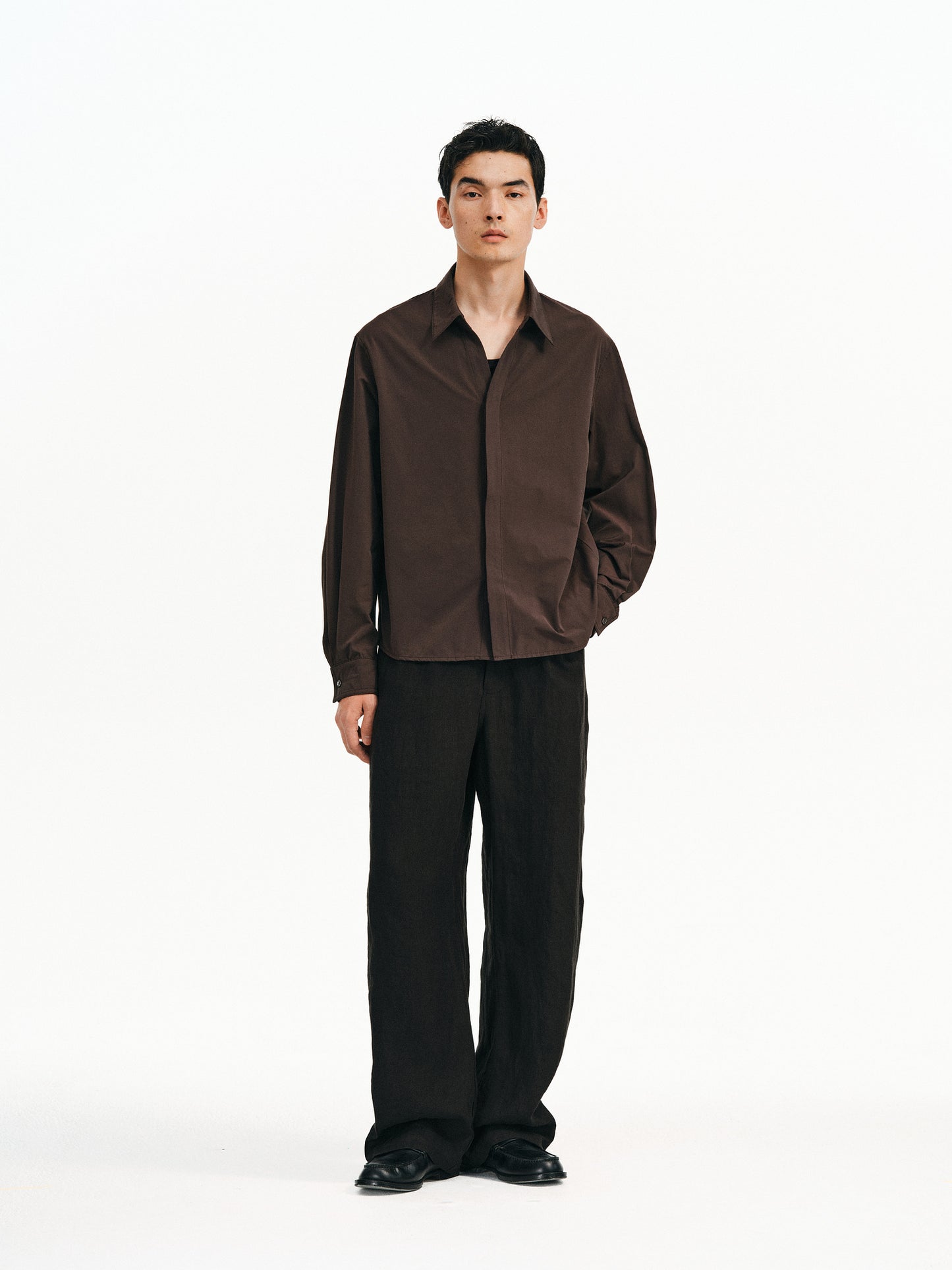 Linen Straight Pants