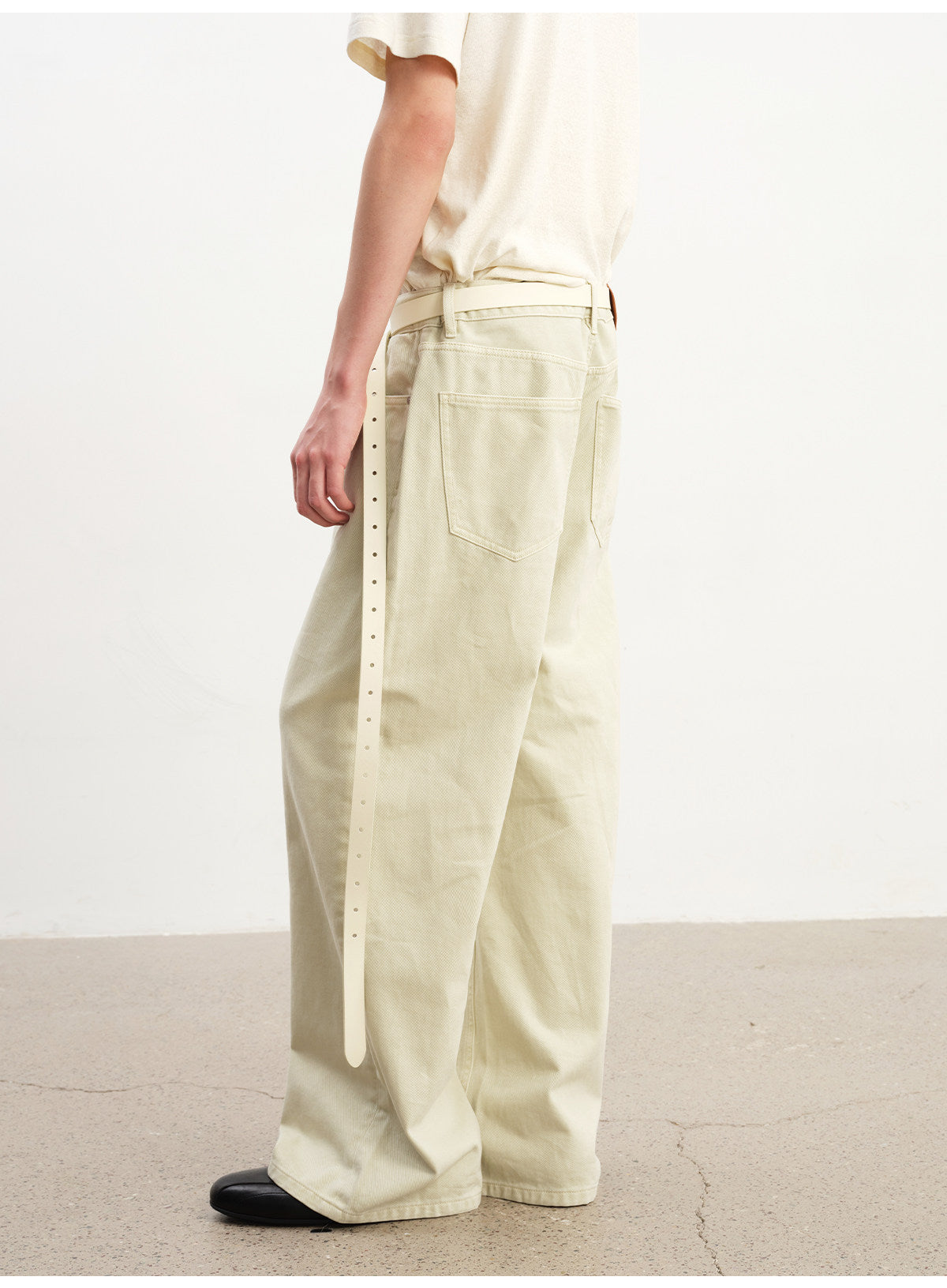 Lightly distressed jeans