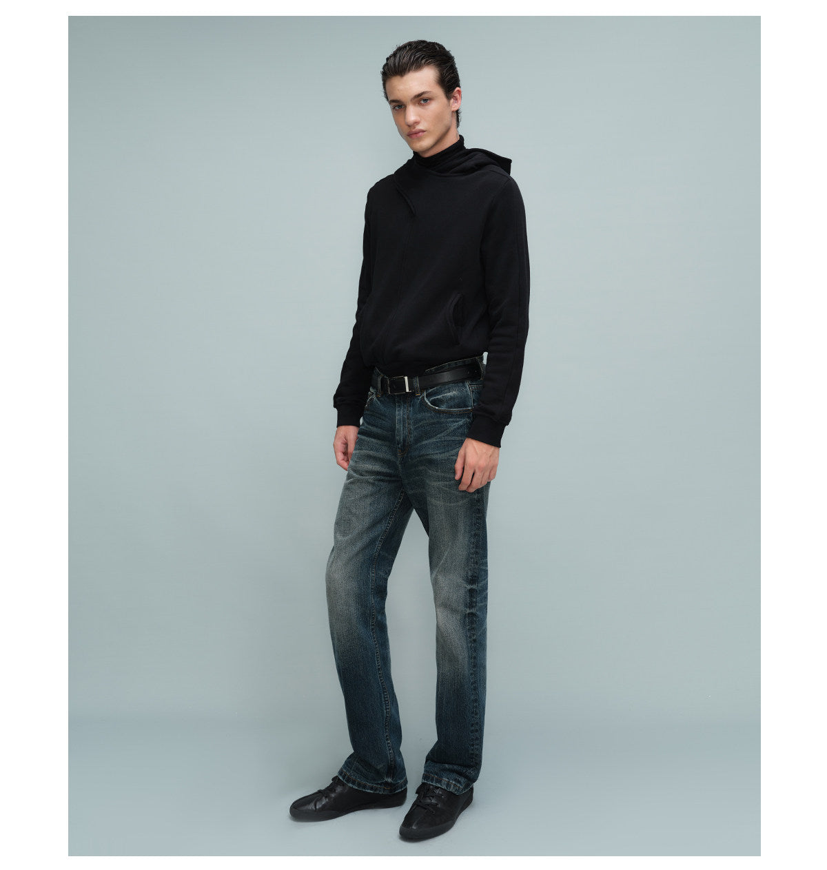 Deconstructed Hooded Sweatshirt