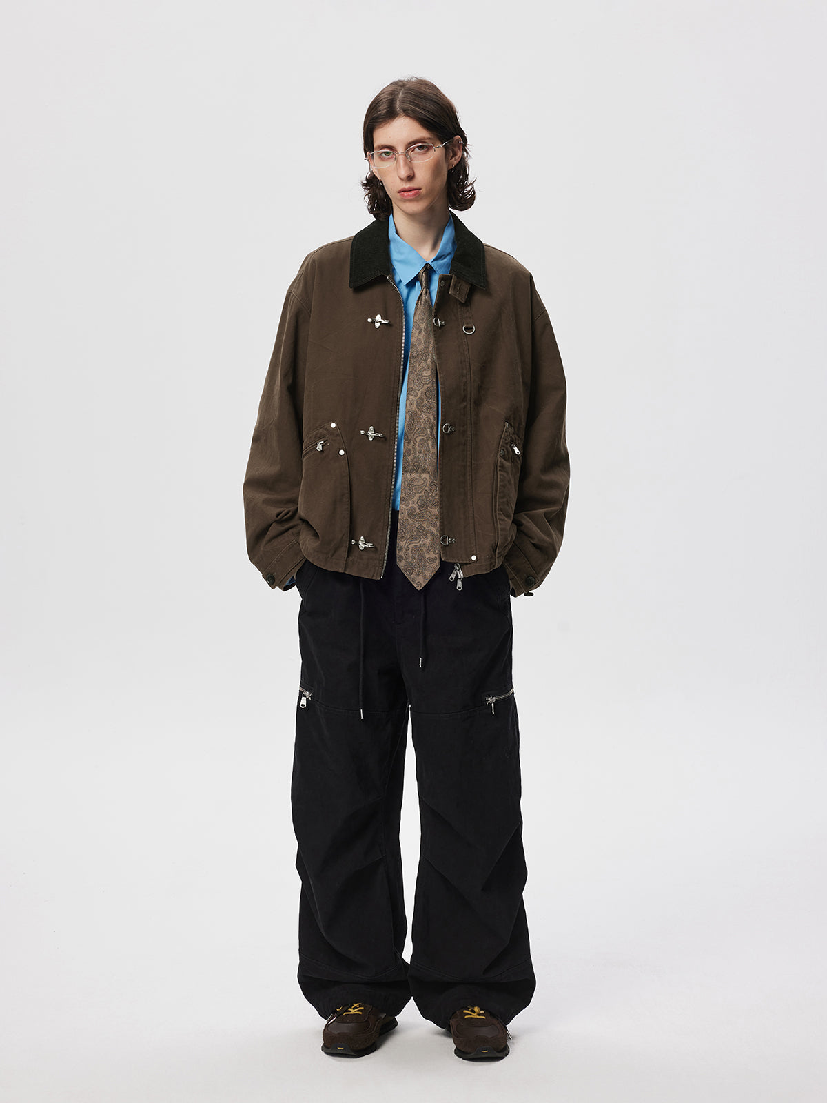 Lobster Button Short Jacket