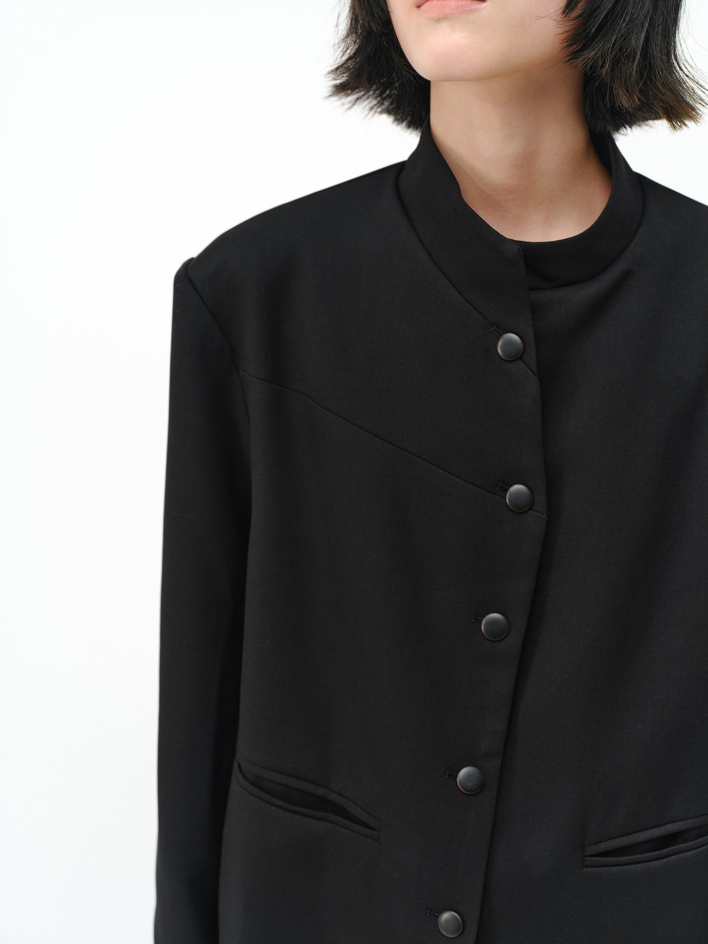 Custom-made stand-collar jacket