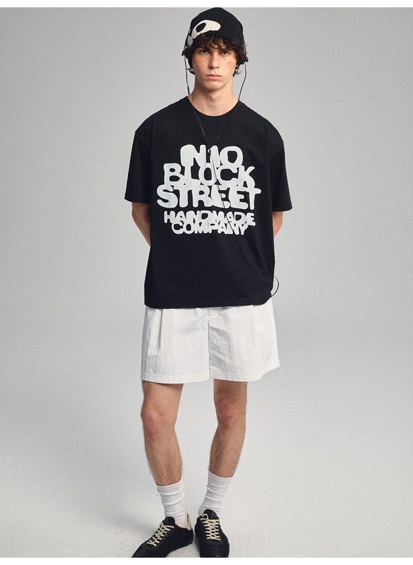 Cooling Water-Pulp Print T-Shirt