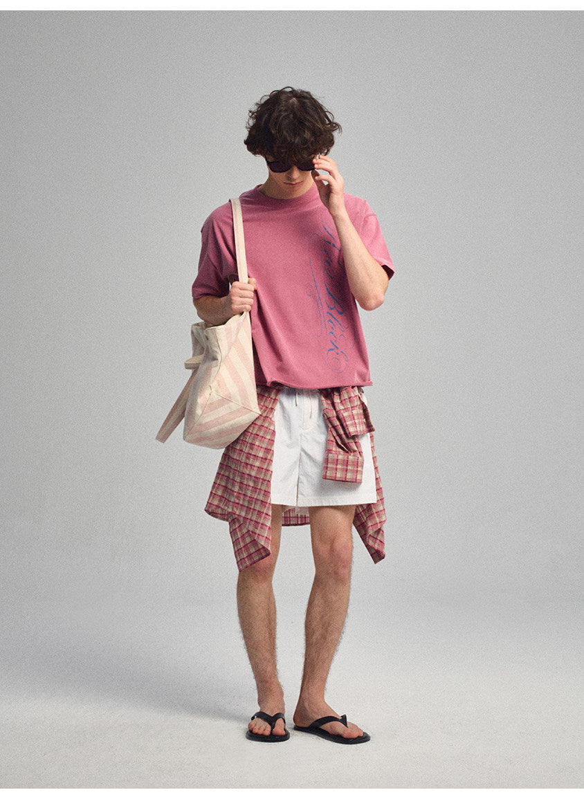 Double-Handle Beach Tote Bag