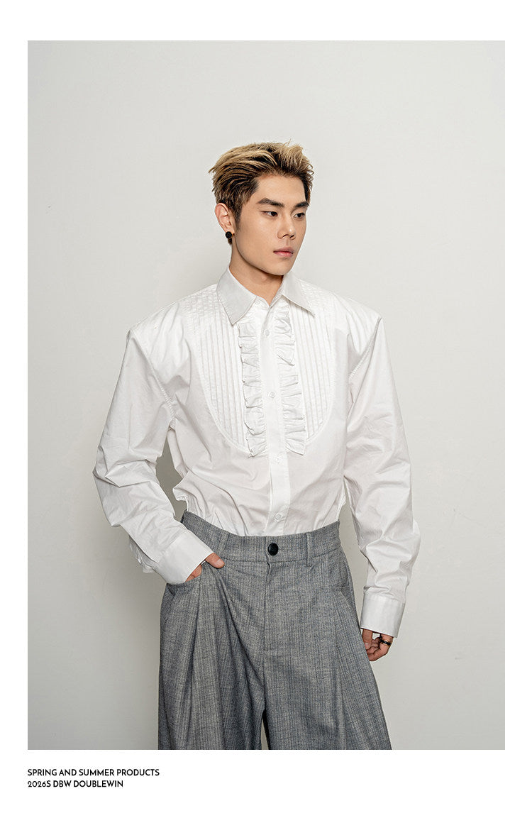 Wide-Shoulder Shirt