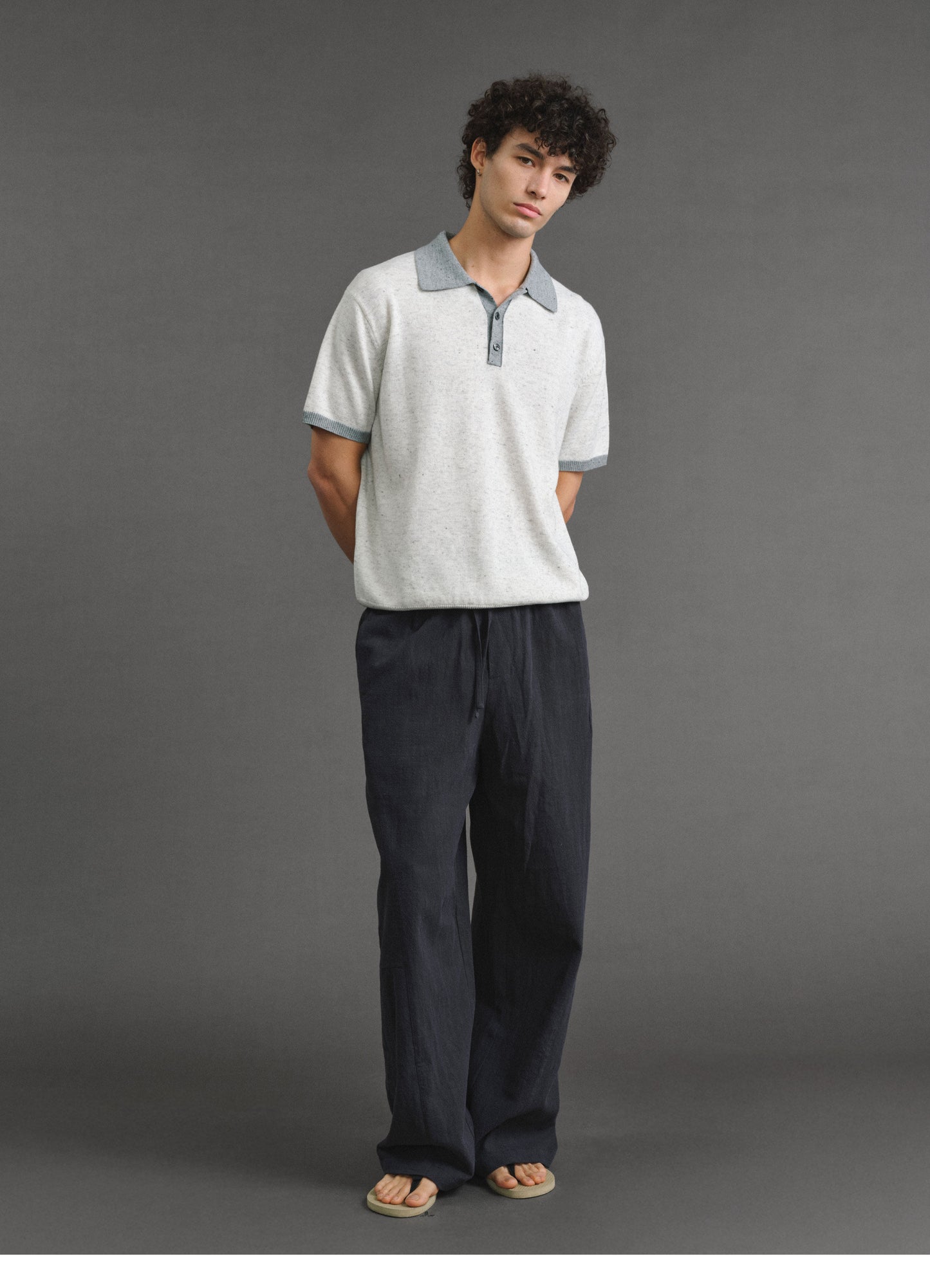 Color-block Polo Shirt