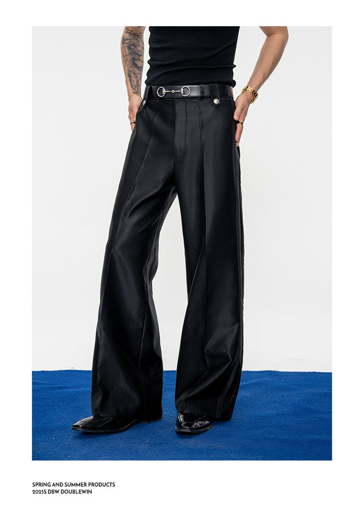 Loose Wide-Leg Casual Pants