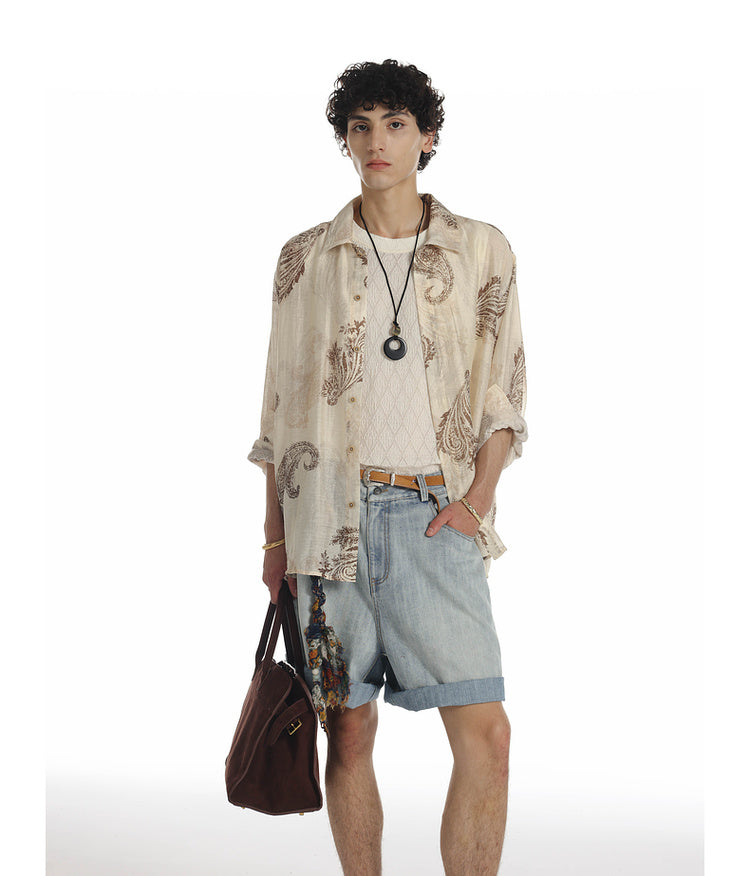 Vintage paisley shirt