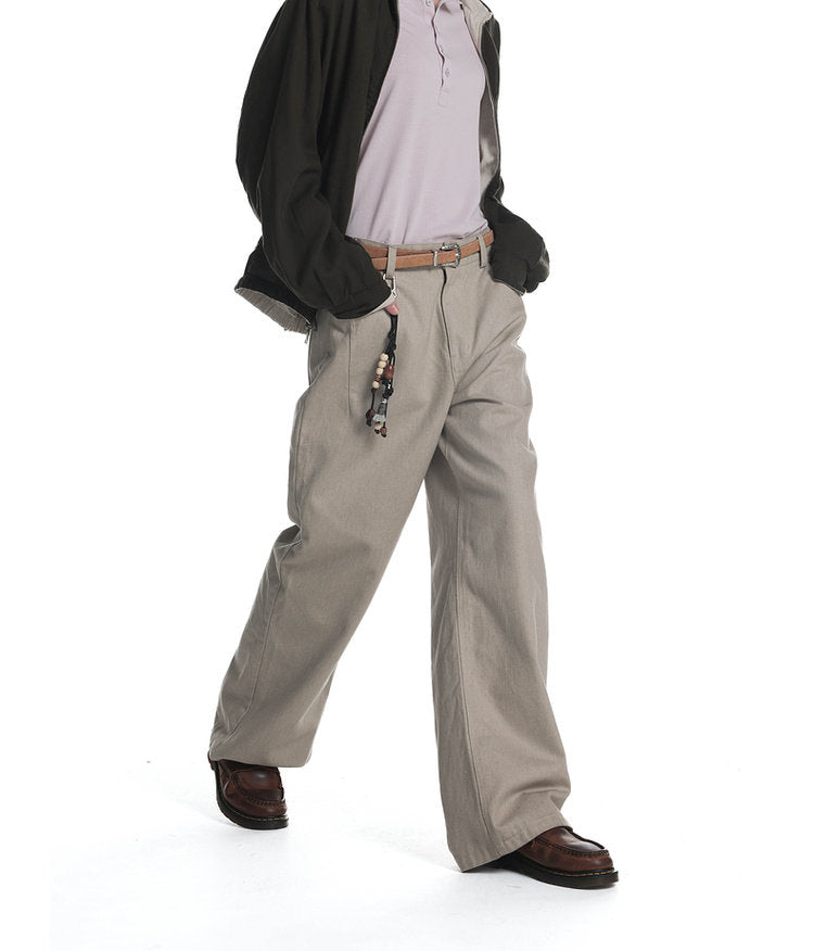 Distressed Casual Pants