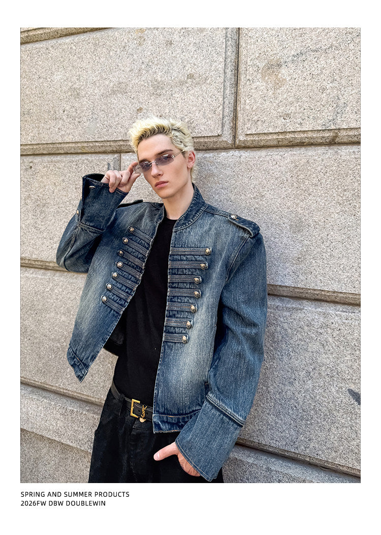 Vintage Washed Denim Jacket