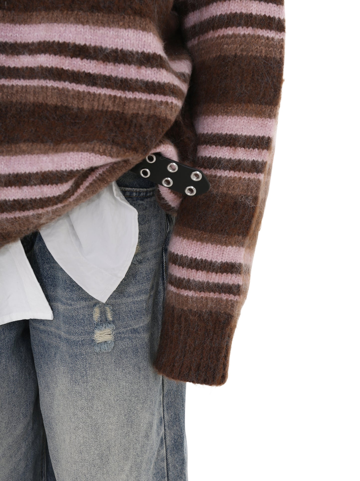 Loose Stripe Sweater