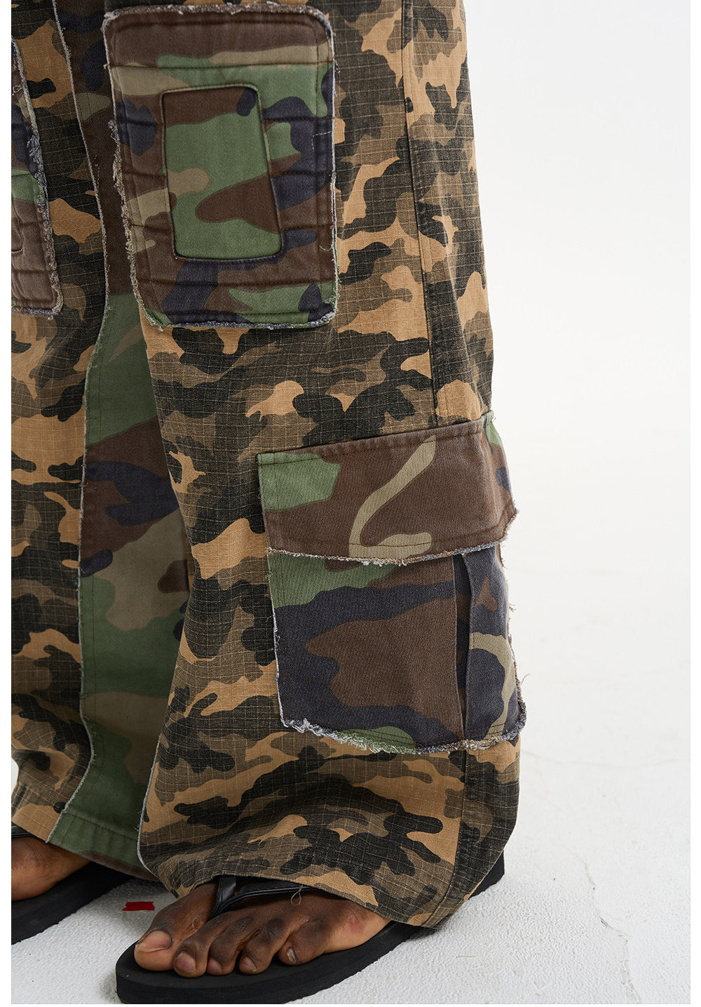 Wash-processed Casual Pants