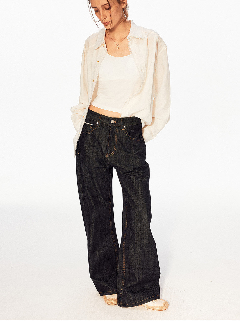 Casual Straight-Leg Jeans