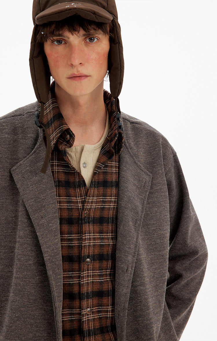 Patchwork Two-Piece Cardigan