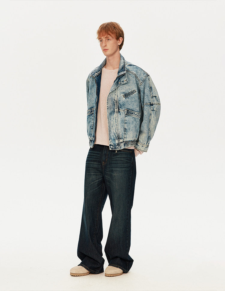 Distressed Workwear Jacket