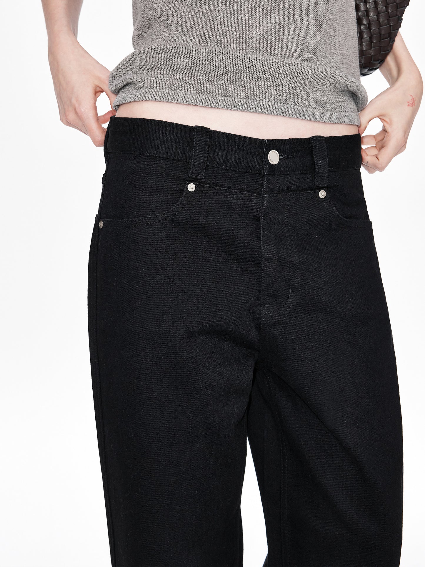 Unisex Slim-Fit Straight-Leg Jeans