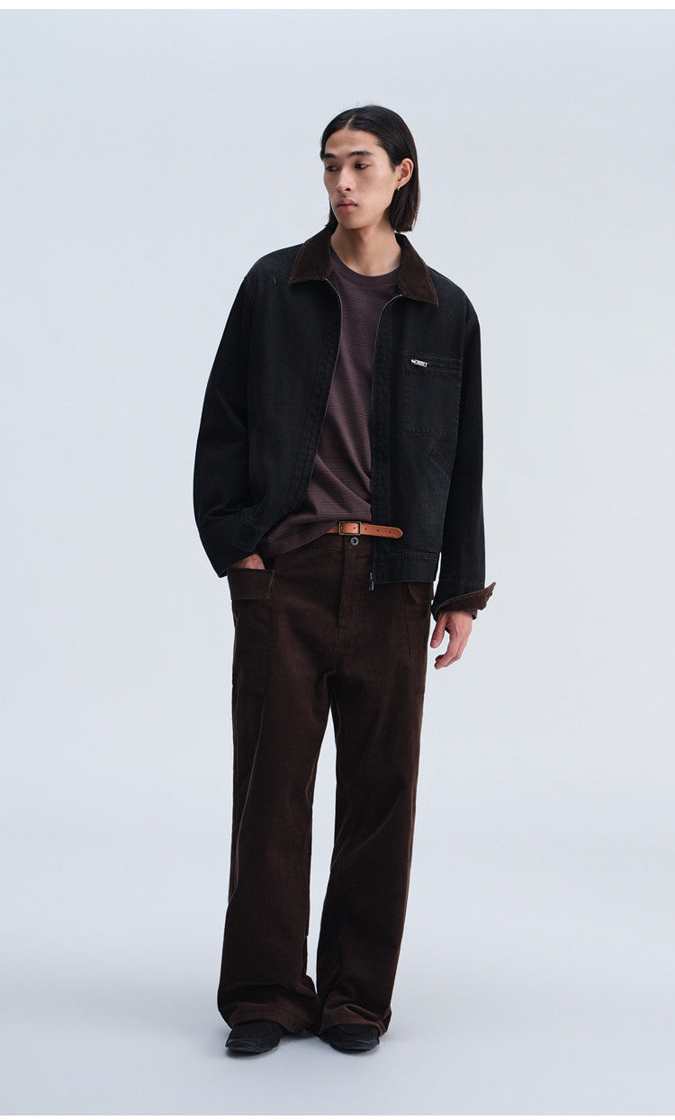 Corduroy Casual Workwear Jacket
