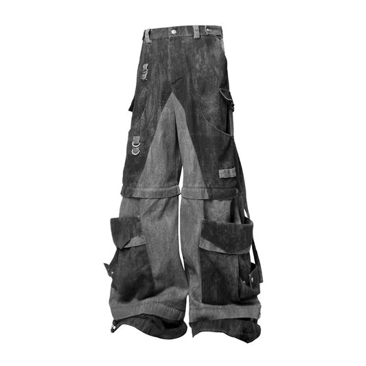 Detachable Stitching Casual Pants