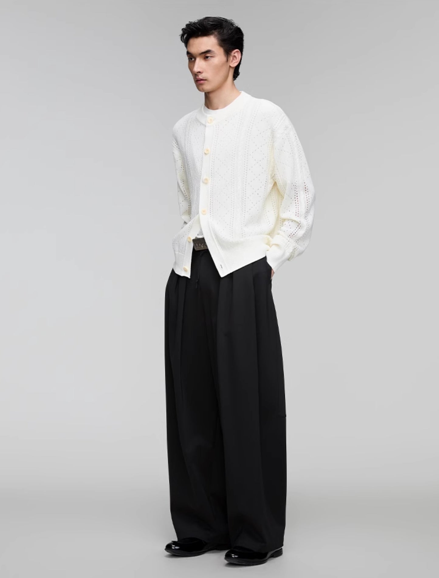 Double Pleated Sweatpants