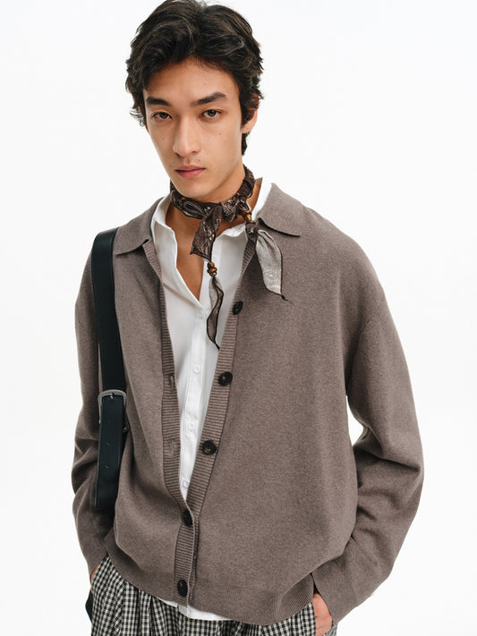 Button-down cardigan