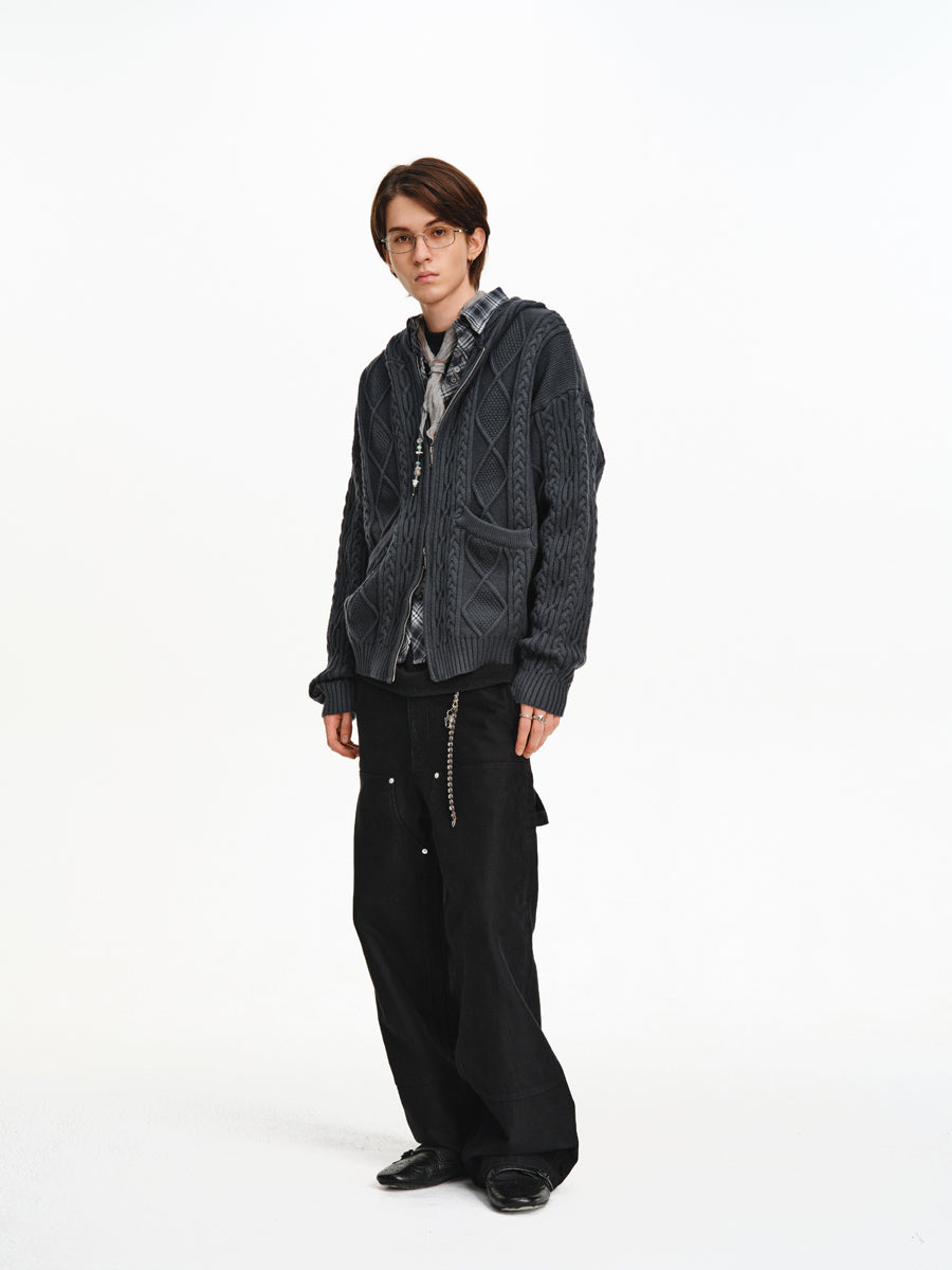 Straight-Leg Casual Pants