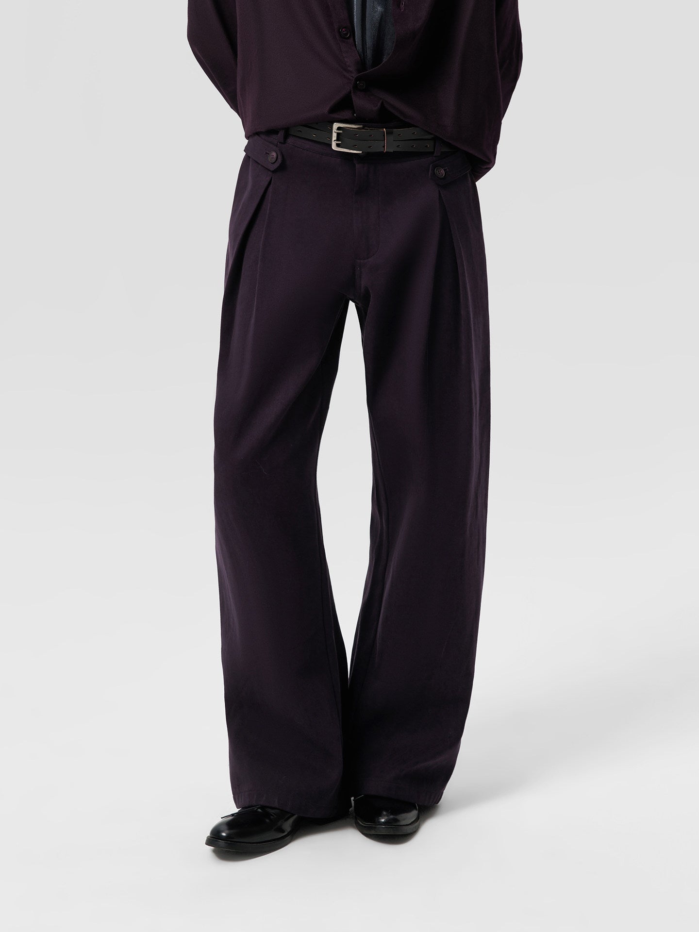 Double-Waist Casual Pants