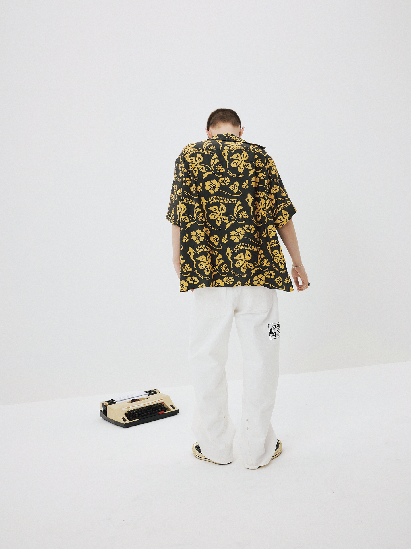 Draped Aloha Shirt