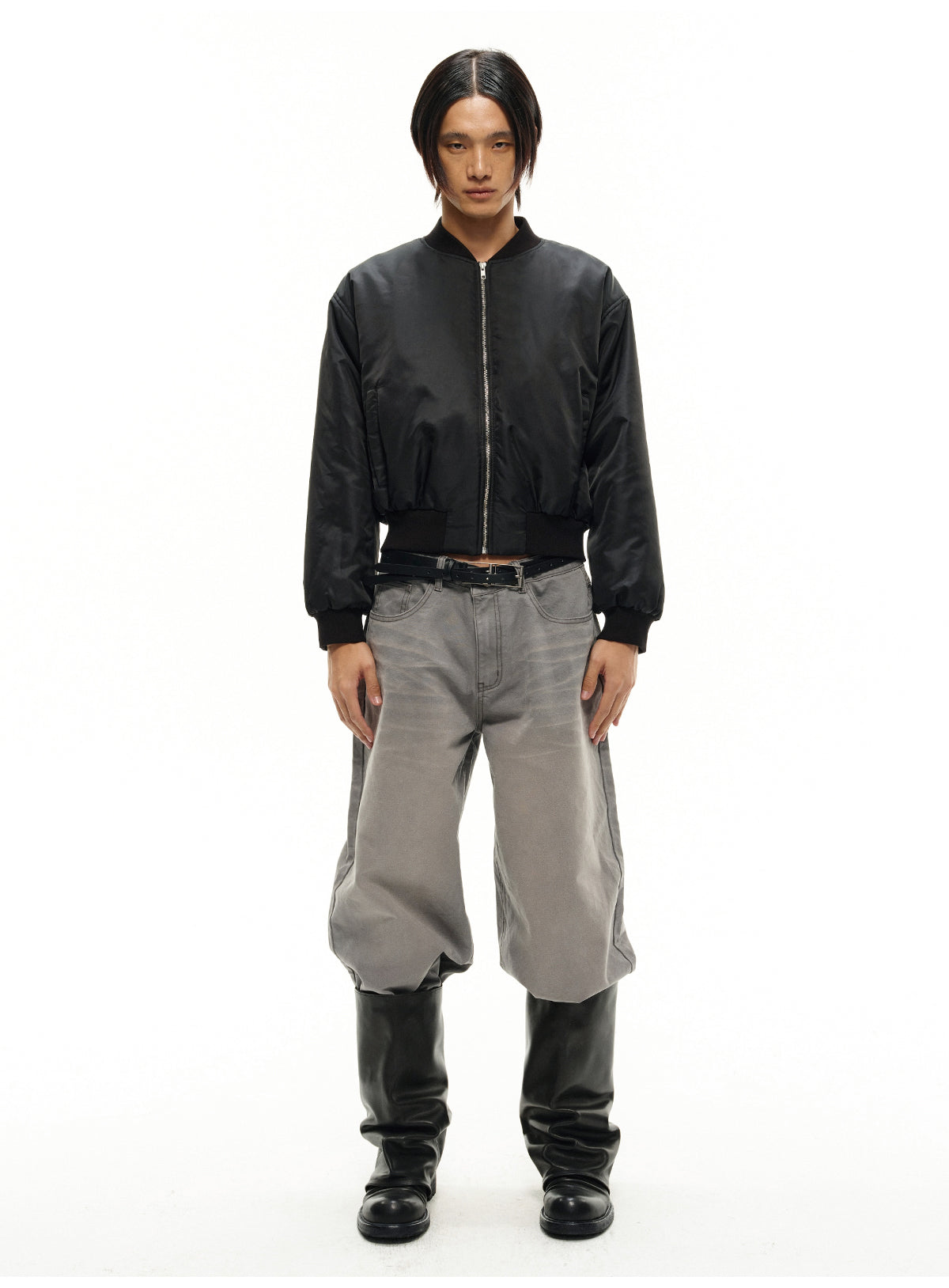 Pleated Cotton Jacket