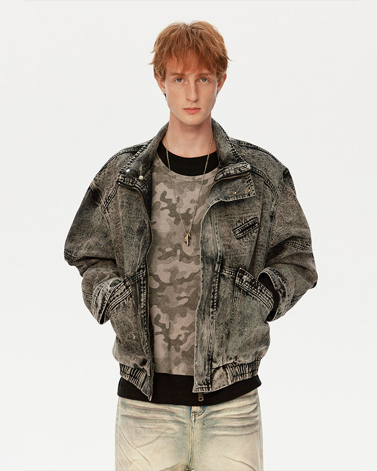 Distressed Workwear Jacket