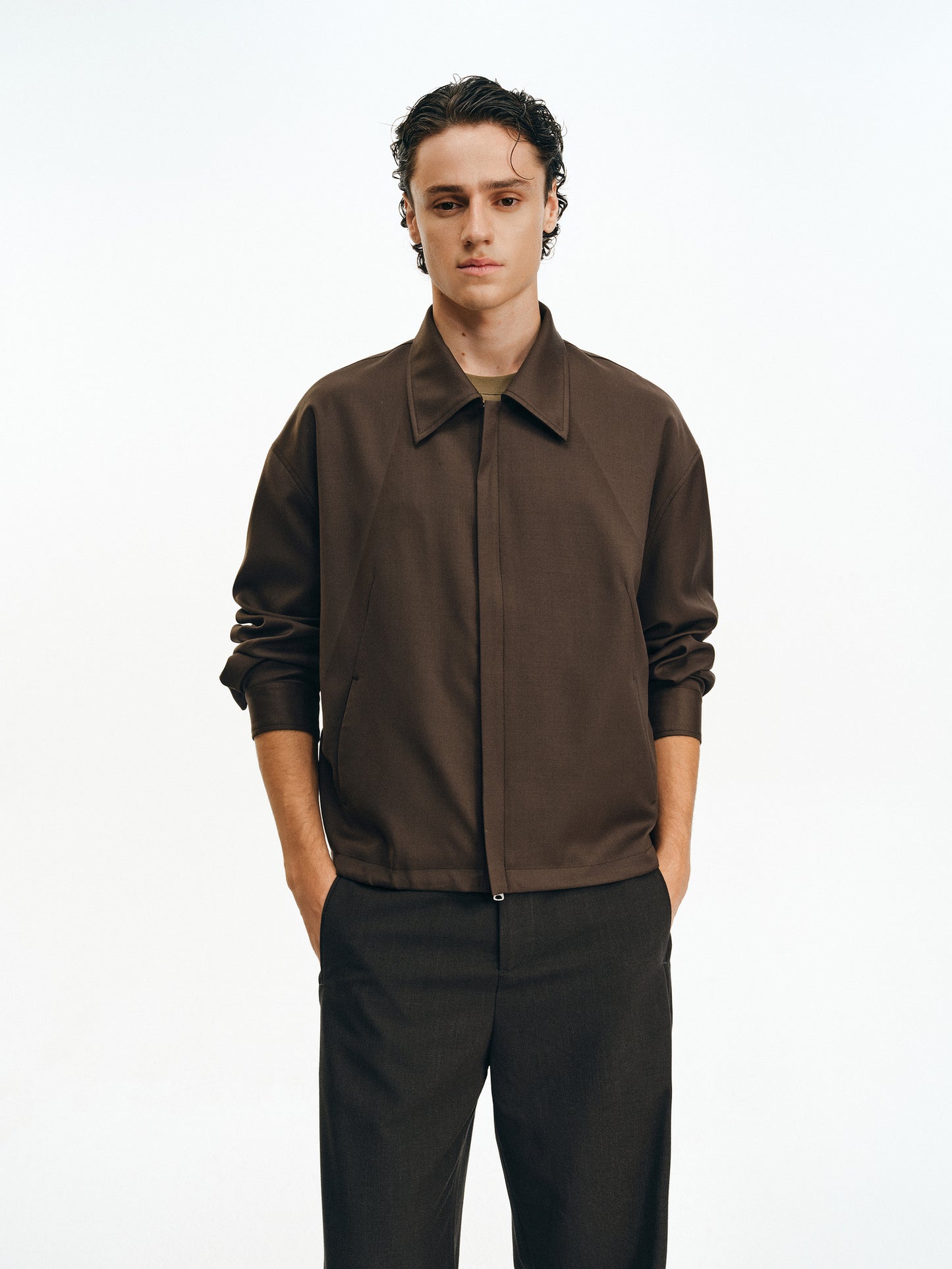 슬래시 포켓 자켓