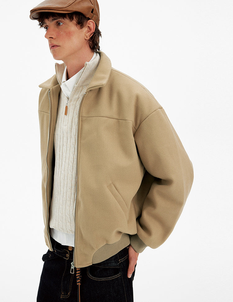 High-End Style Stand Collar Coat