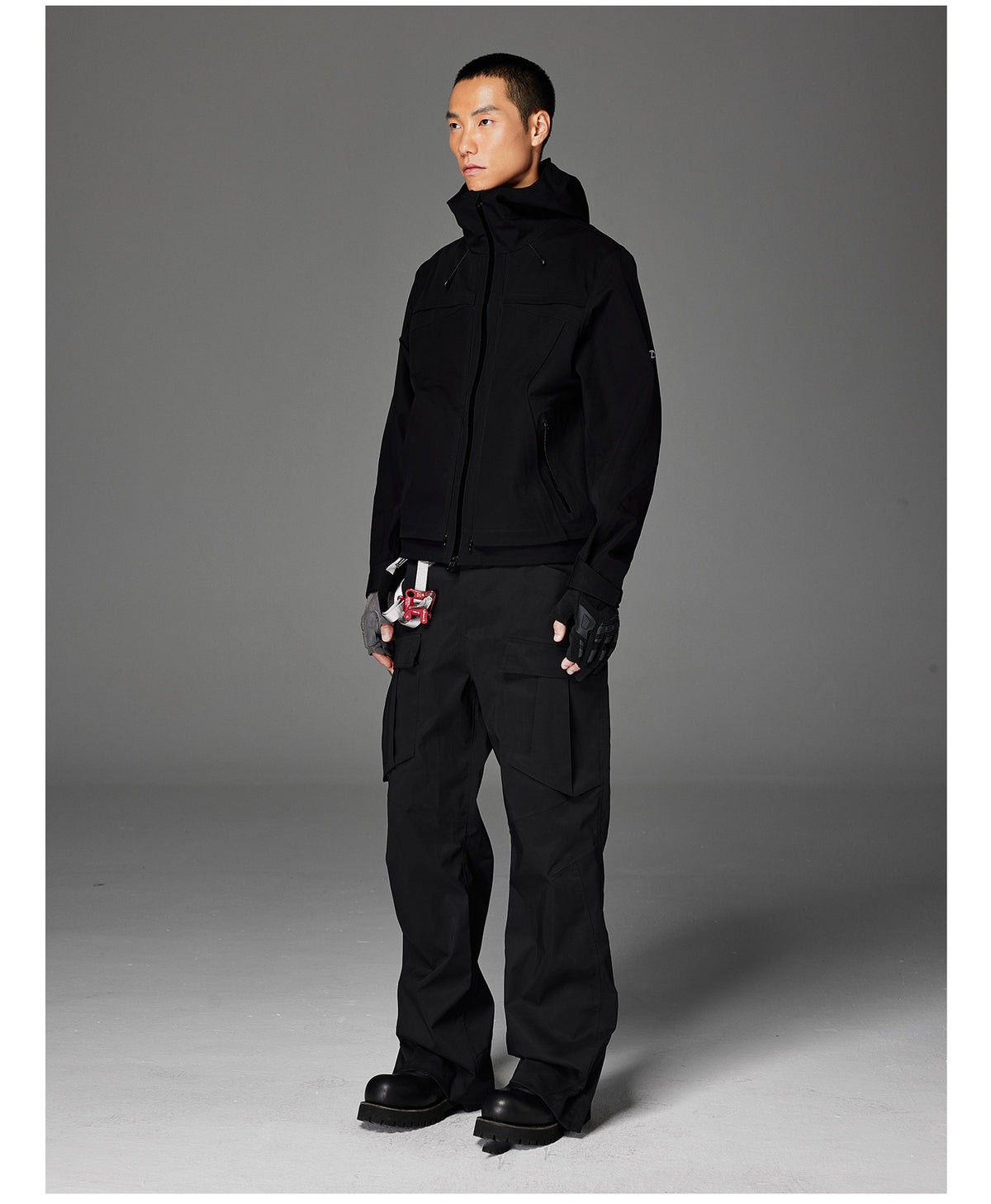 3-Zipper Fully Rubber-Coated Shock Jacket