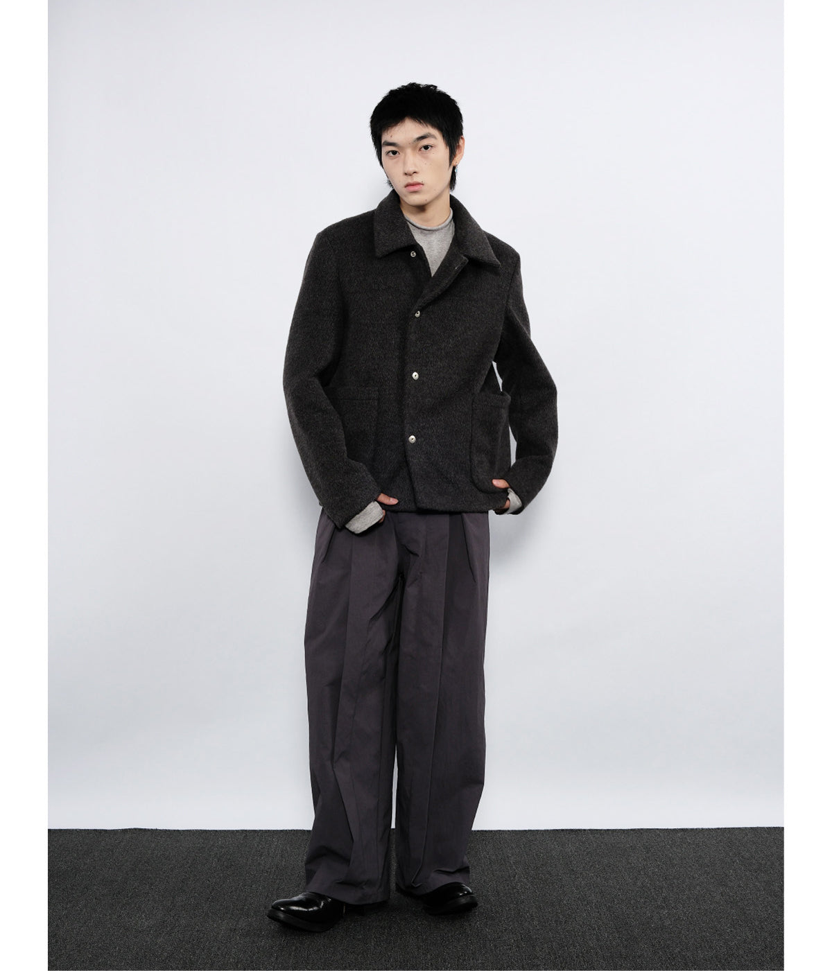 Extra-thick wool jacket