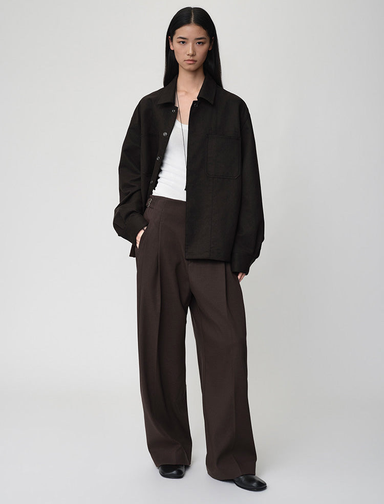 Patch-Pocket Casual Jacket