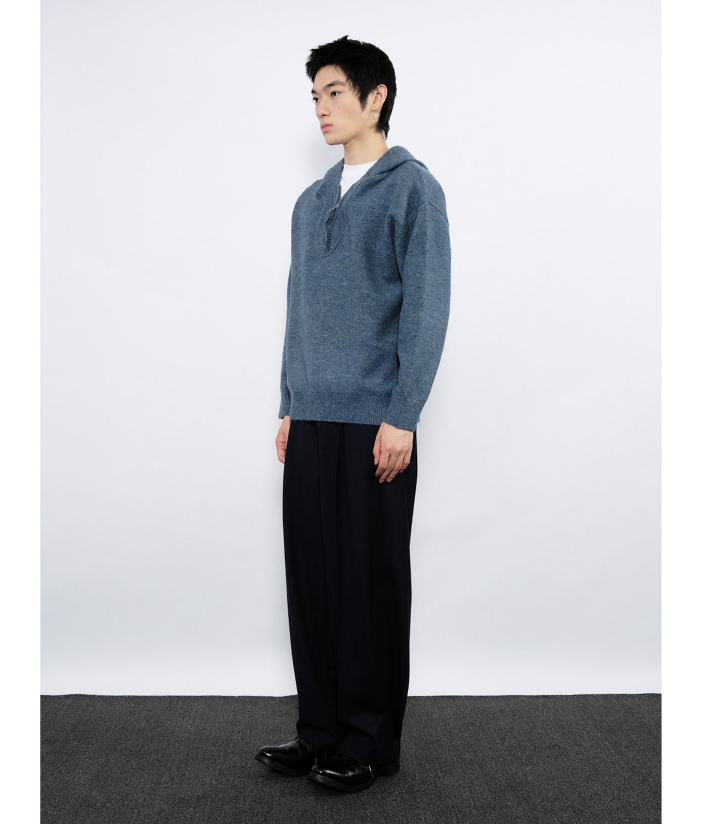 Hooded Pullover Sweater