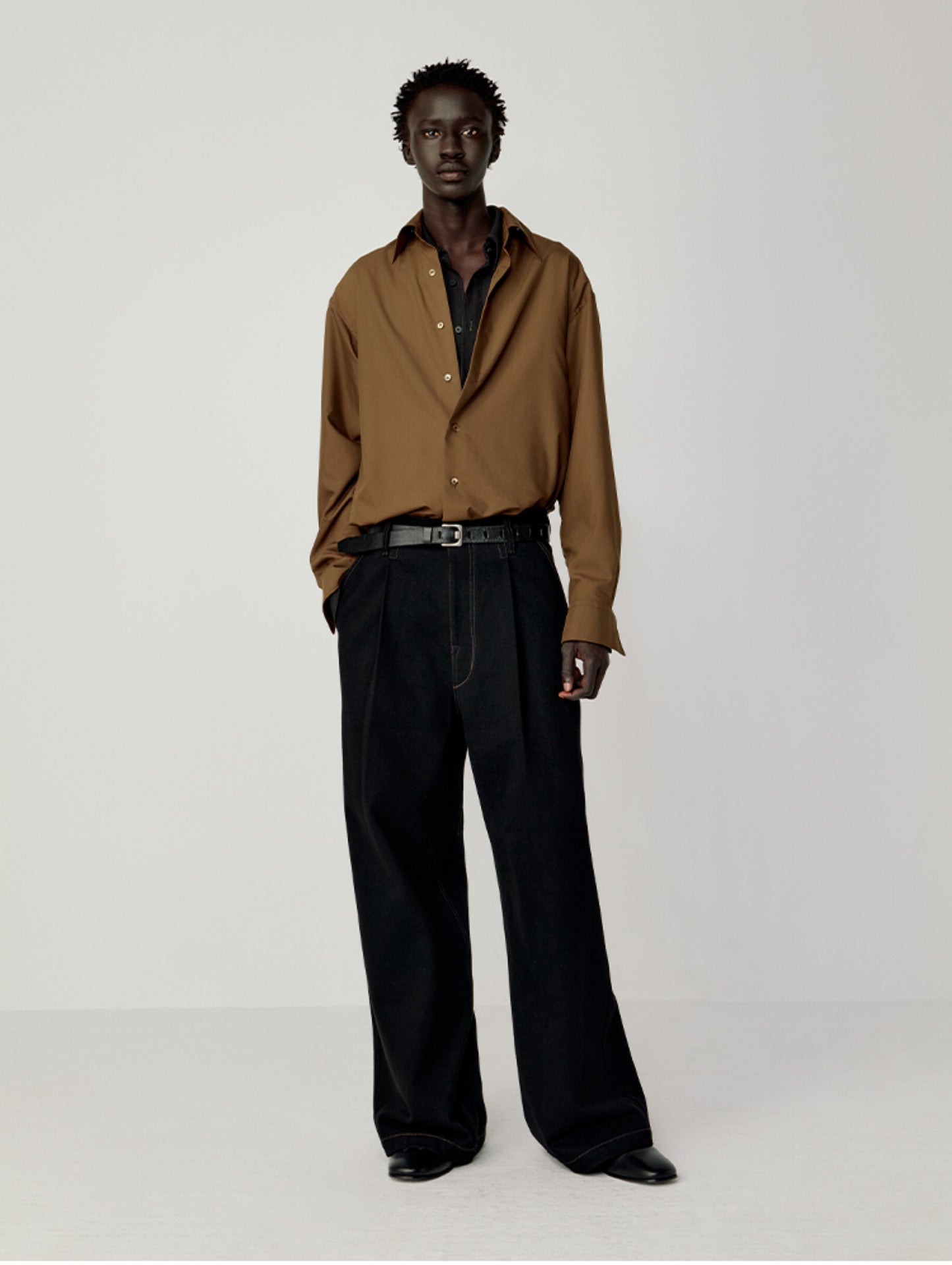 Simple Patch Pocket Shirt